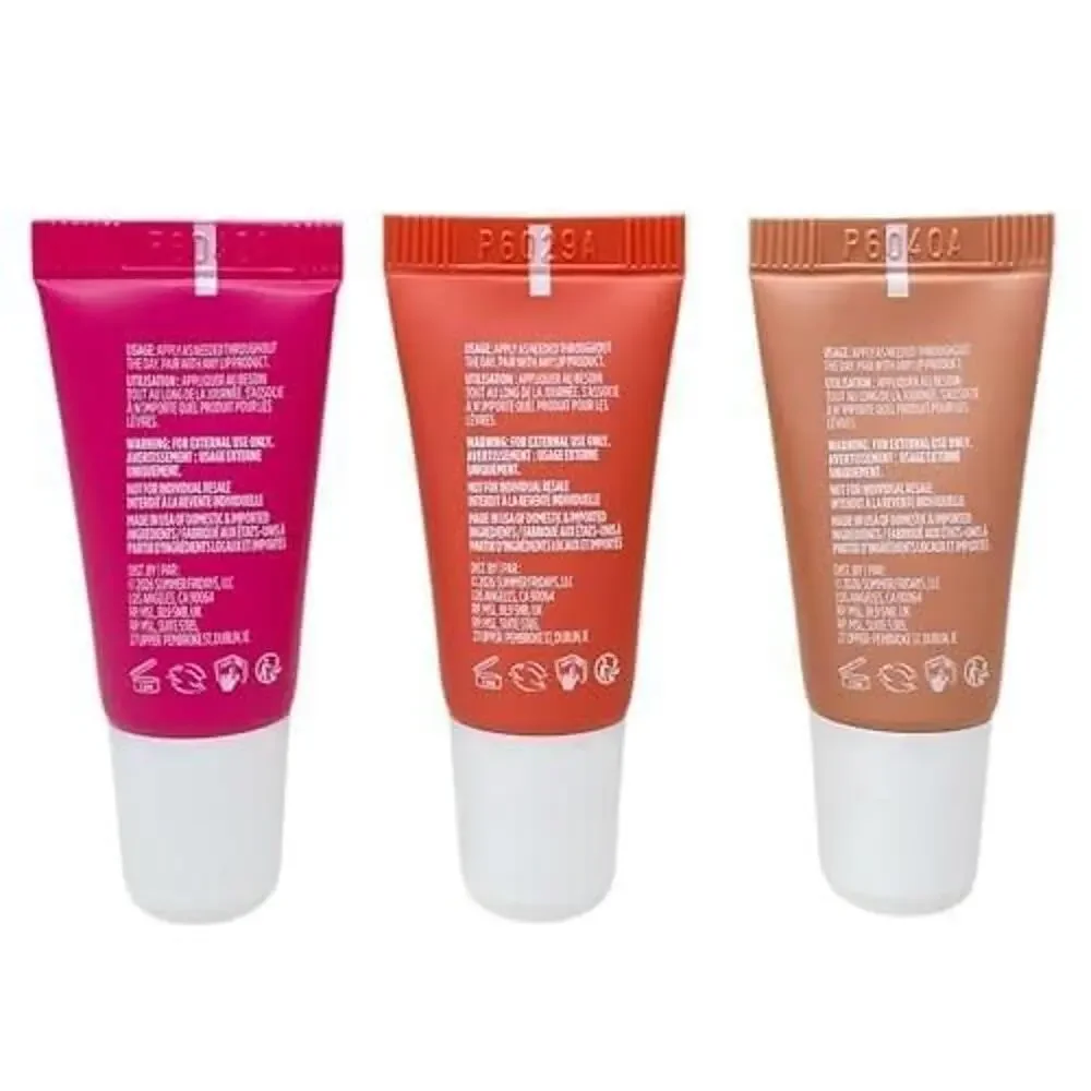 Summer Fridays Limited Edition the Sweet Summer Minis Lip Butter Balm Set